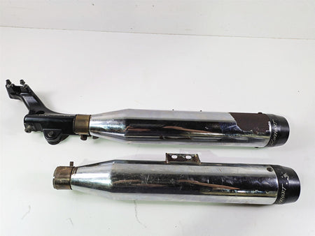 2018 Harley FLHCS Softail Heritage 115th Rinehart 3.5" Slip On Exhaust 500-1216 {{ shop.shopifyCountryName }} - Mototech271