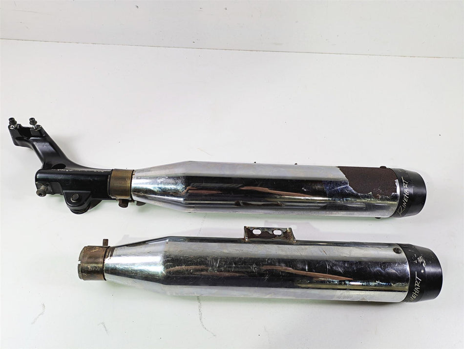2018 Harley FLHCS Softail Heritage 115th Rinehart 3.5" Slip On Exhaust 500-1216 {{ shop.shopifyCountryName }} - Mototech271