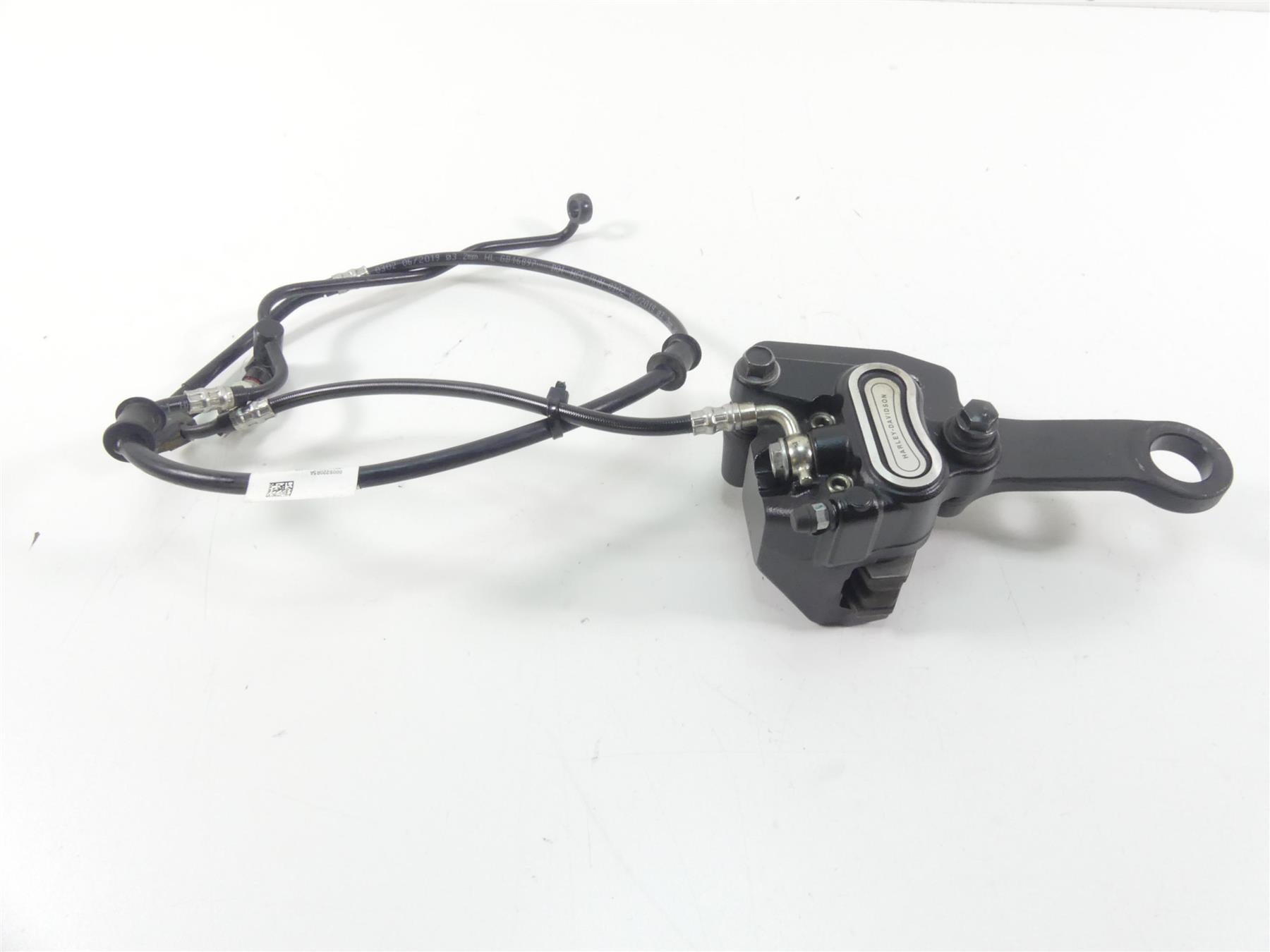 2020 Harley Softail FXBB Street Bob Rear Brake Caliper + Line & Bracket 41300192 {{ shop.shopifyCountryName }} - Mototech271