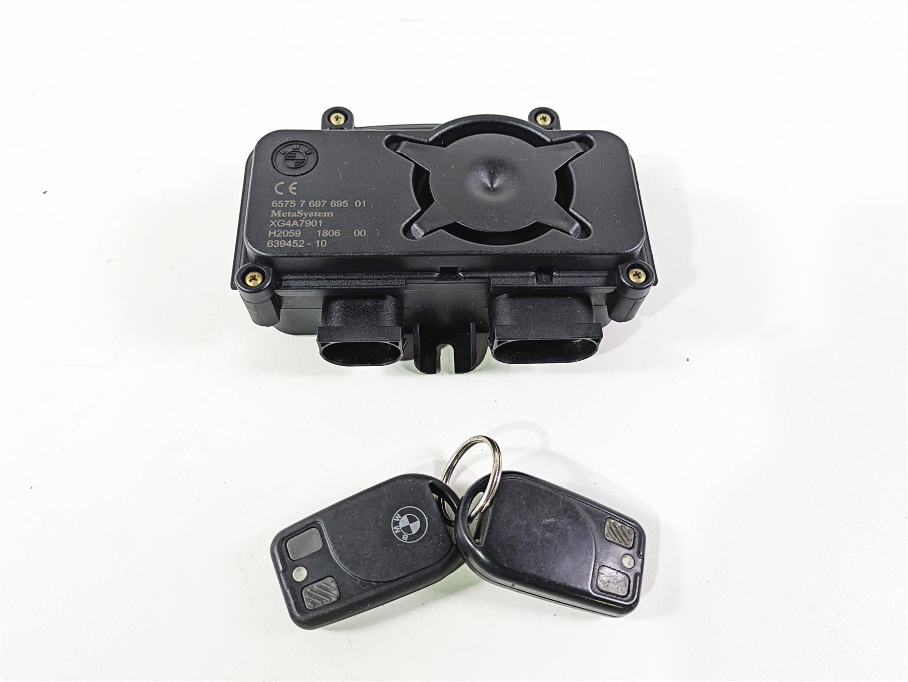 2006 BMW R1200GS K255 Adv Alarm Siren Anti Theft Box Remote Set 65757697695 Mototech271