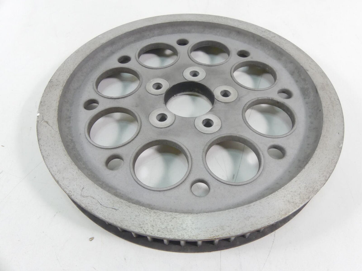 2006 Harley Touring FLHCU SE CVO Rear Drive Belt Pulley Sprocket 70T 40117-00 {{ shop.shopifyCountryName }} - Mototech271