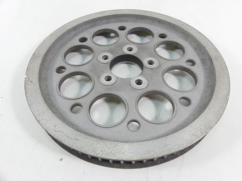 2006 Harley Touring FLHCU SE CVO Rear Drive Belt Pulley Sprocket 70T 40117-00 {{ shop.shopifyCountryName }} - Mototech271