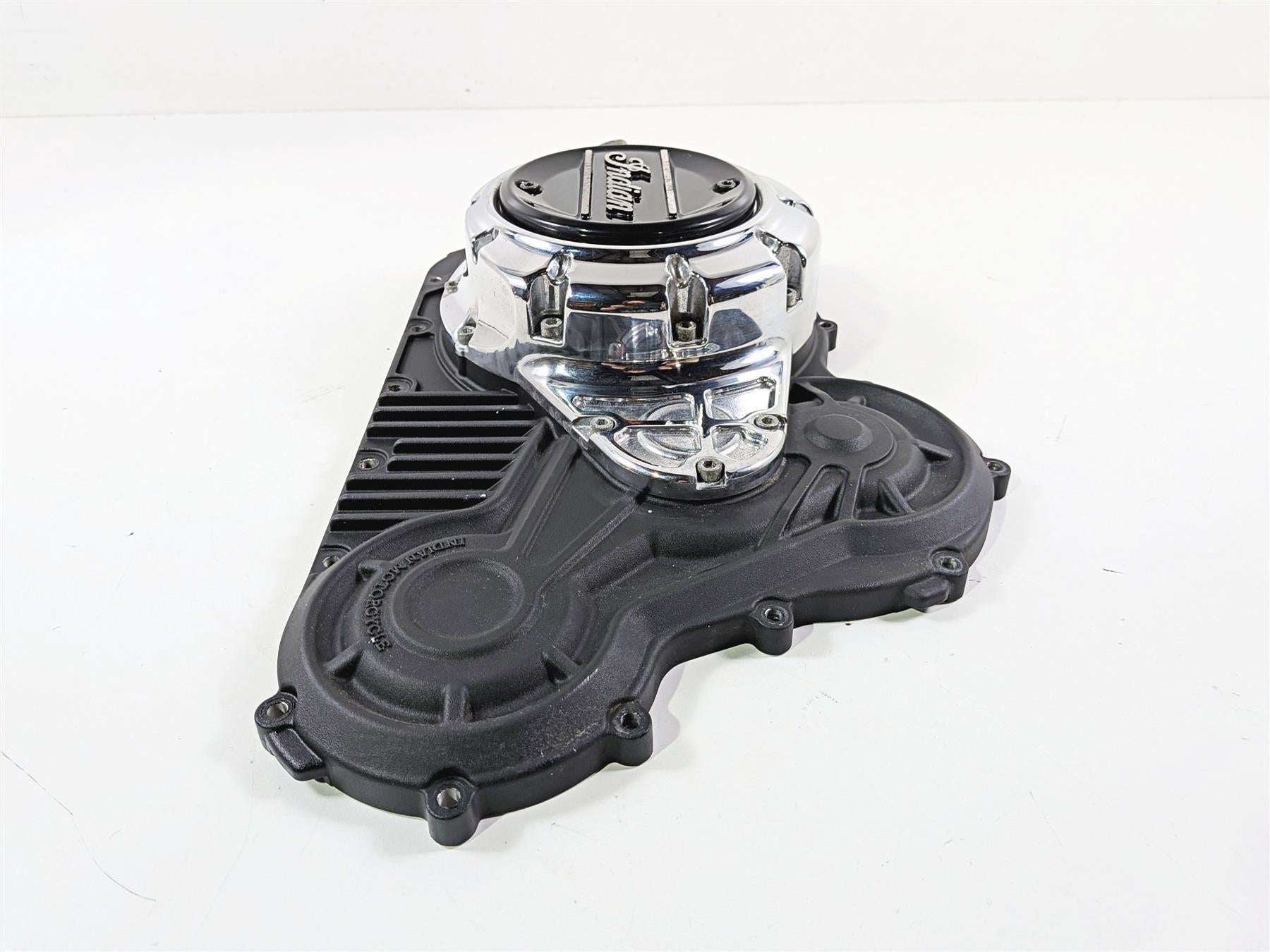 2021 Indian Scout 1200 Engine Side Chrome Clutch Cover 5632943 5143238 {{ shop.shopifyCountryName }} - Mototech271