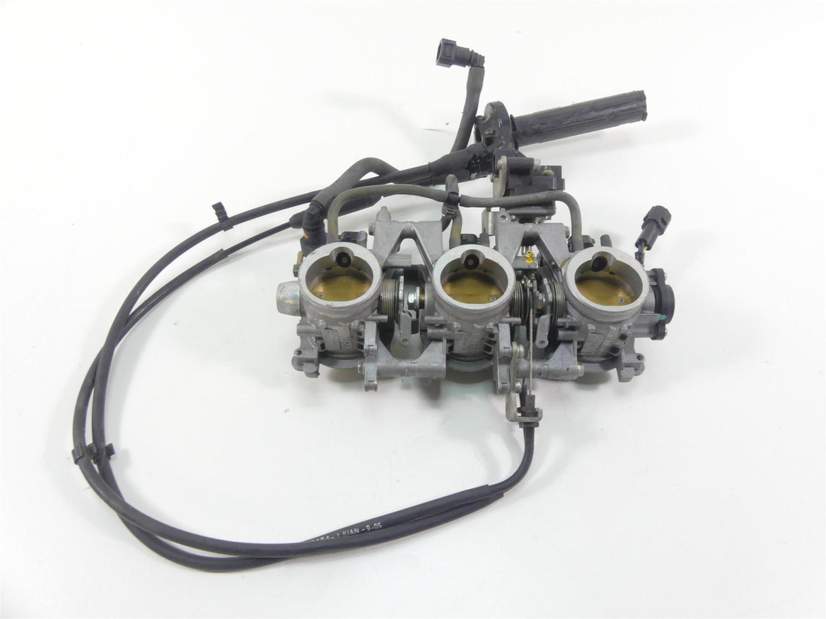 2006 Triumph Daytona 675 Keihin Throttle Body Bodies & Grip Handle T1240478 {{ shop.shopifyCountryName }} - Mototech271