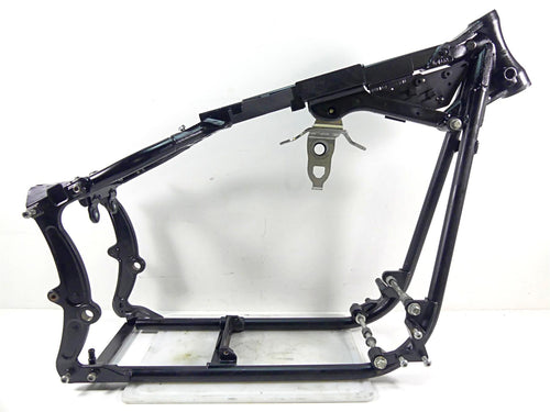 2011 Harley Softail FXS Blackline Straight Main Frame Chassis With Colorado Salvage Title 47173-11BYM | Mototech271