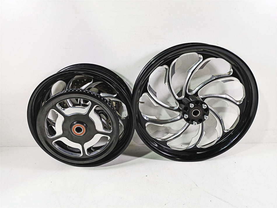 2015 Harley Touring FLHXS Street Glide Performance Machine Contrast Wheel Set {{ shop.shopifyCountryName }} - Mototech271