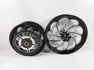 2015 Harley Touring FLHXS Street Glide Performance Machine Contrast Wheel Set | Mototech271
