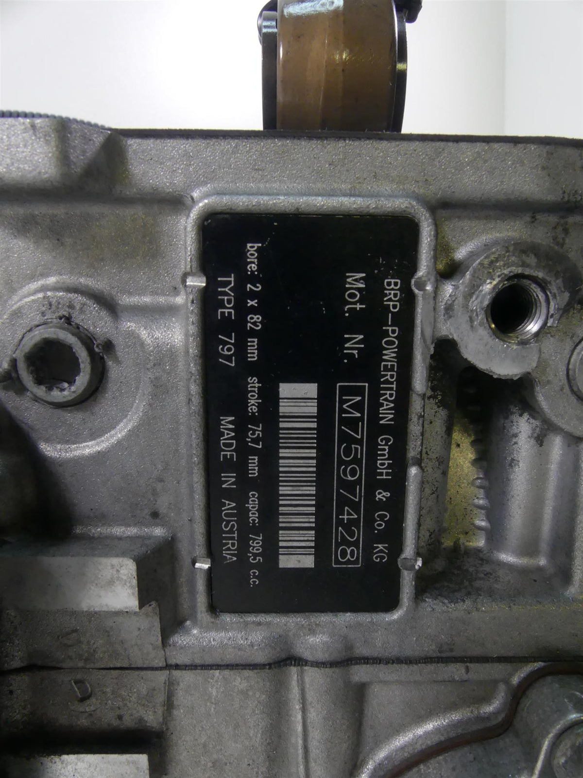 2012 Ski-Doo Summit X 800R Etec Lower Engine Bottom End + Crankshaft 420893084 {{ shop.shopifyCountryName }} - Mototech271