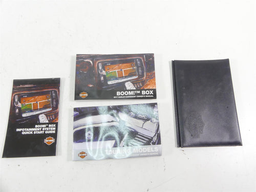 2017 Harley Touring FLHTKL Electra Glide Owners & Boom Box Manual 99466-17 | Mototech271