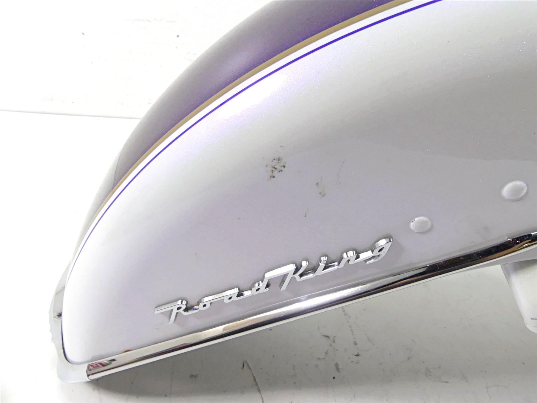 2010 Harley Touring FLHRC Road King Front Fender White Ice Pearl -Read 59087-00B {{ shop.shopifyCountryName }} - Mototech271