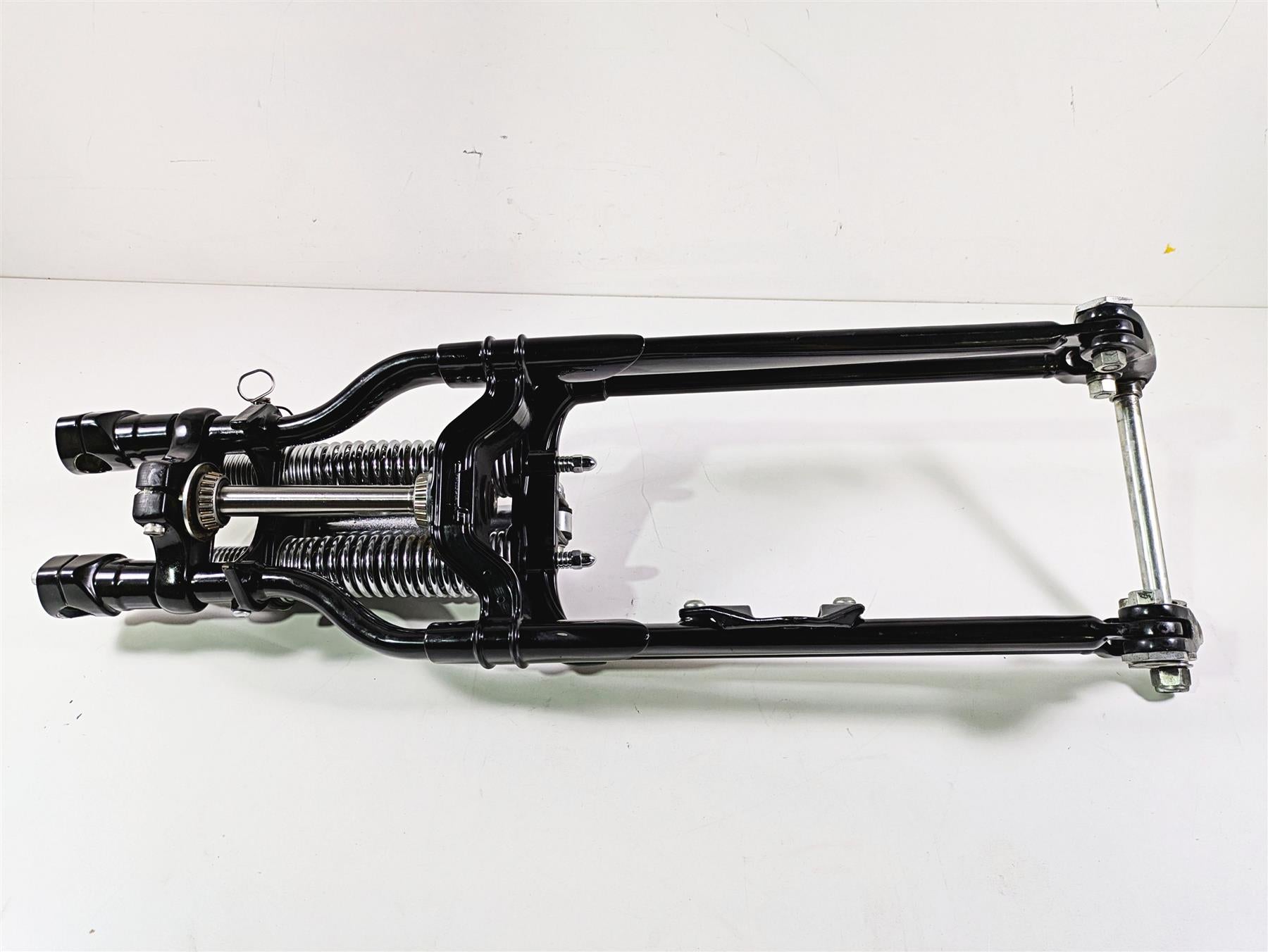 2009 Harley FLSTSB Cross Bones Straight Springer Front End Fork Set 46173-05 {{ shop.shopifyCountryName }} - Mototech271