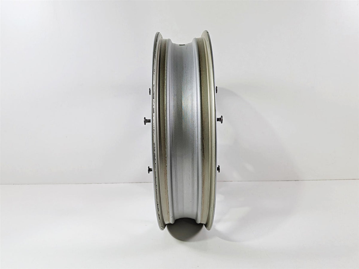 2023 BMW R1250RT RTP K52 Front Silver Wheel Rim 17x3.5 .38mm Runout 36318538086 {{ shop.shopifyCountryName }} - Mototech271