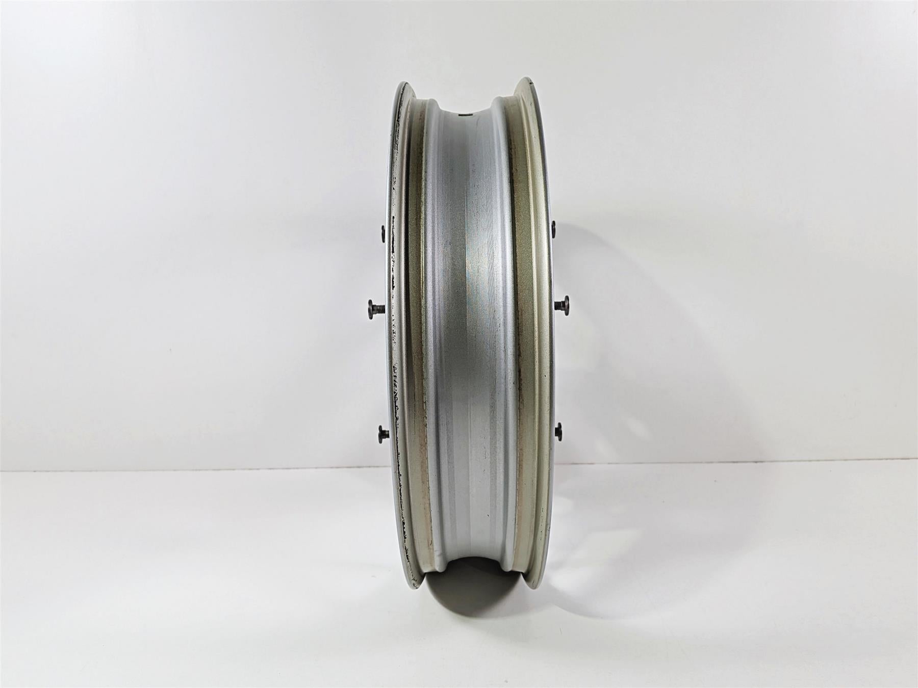 2023 BMW R1250RT RTP K52 Front Silver Wheel Rim 17x3.5 .38mm Runout 36318538086 {{ shop.shopifyCountryName }} - Mototech271