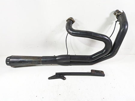 2013 Harley FXDWG Dyna Wide Glide Bassani Road Rage 2 to 1 Exhaust System 13122J {{ shop.shopifyCountryName }} - Mototech271