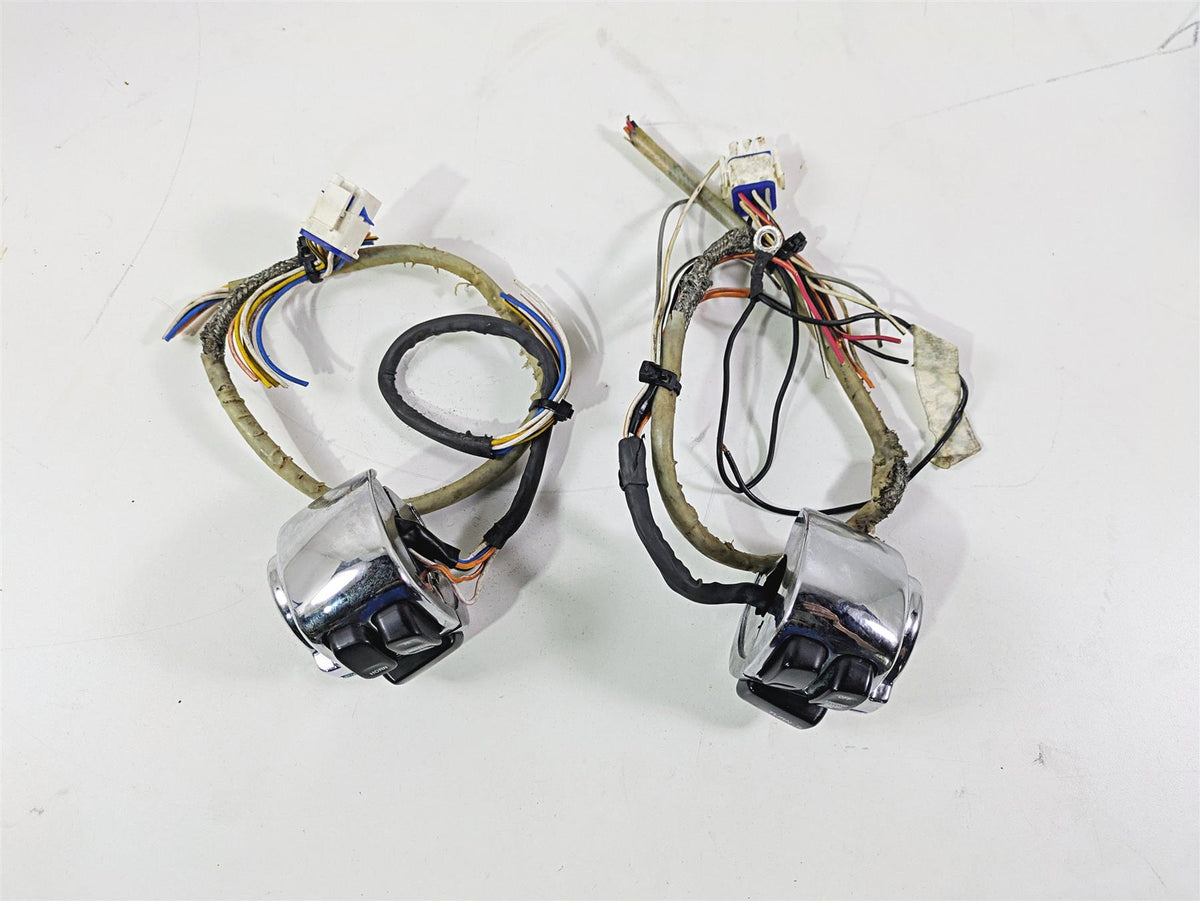 2002 Big Dog Pitbull Left Right Hand Chrome Control Switch Set Harley Style {{ shop.shopifyCountryName }} - Mototech271