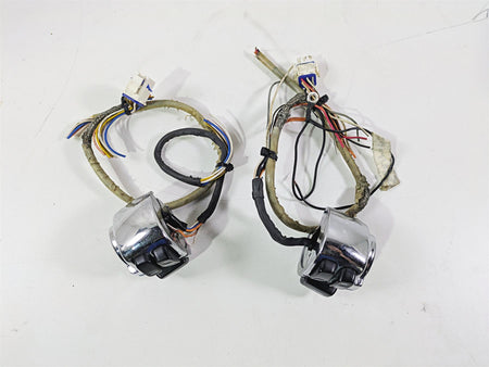 2002 Big Dog Pitbull Left Right Hand Chrome Control Switch Set Harley Style {{ shop.shopifyCountryName }} - Mototech271