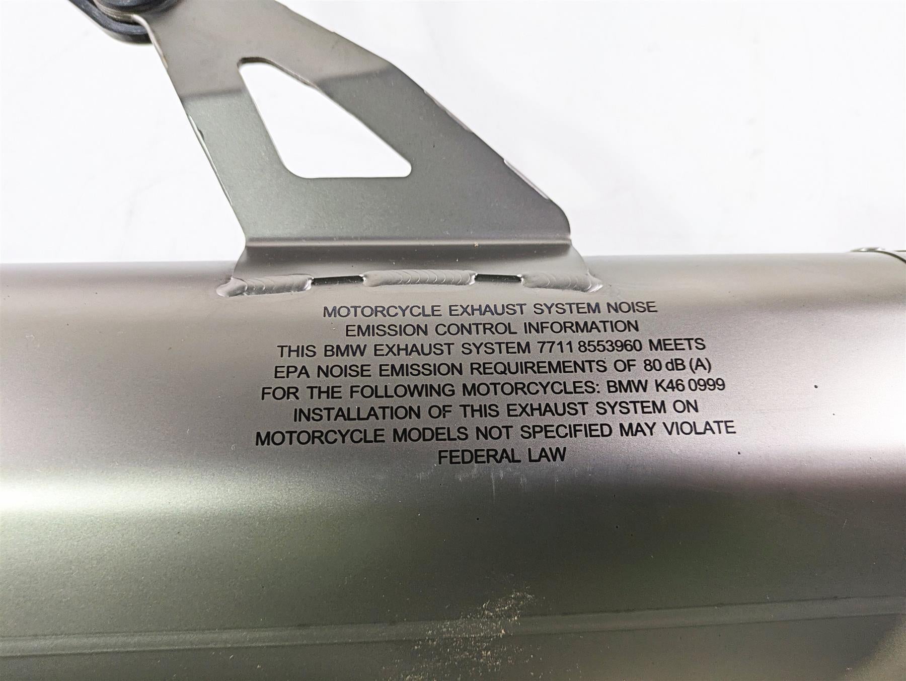 2016 BMW S1000RR K46 Akrapovic Exhaust Muffler Titanium S-B10SO2-HRT M-HR045 {{ shop.shopifyCountryName }} - Mototech271