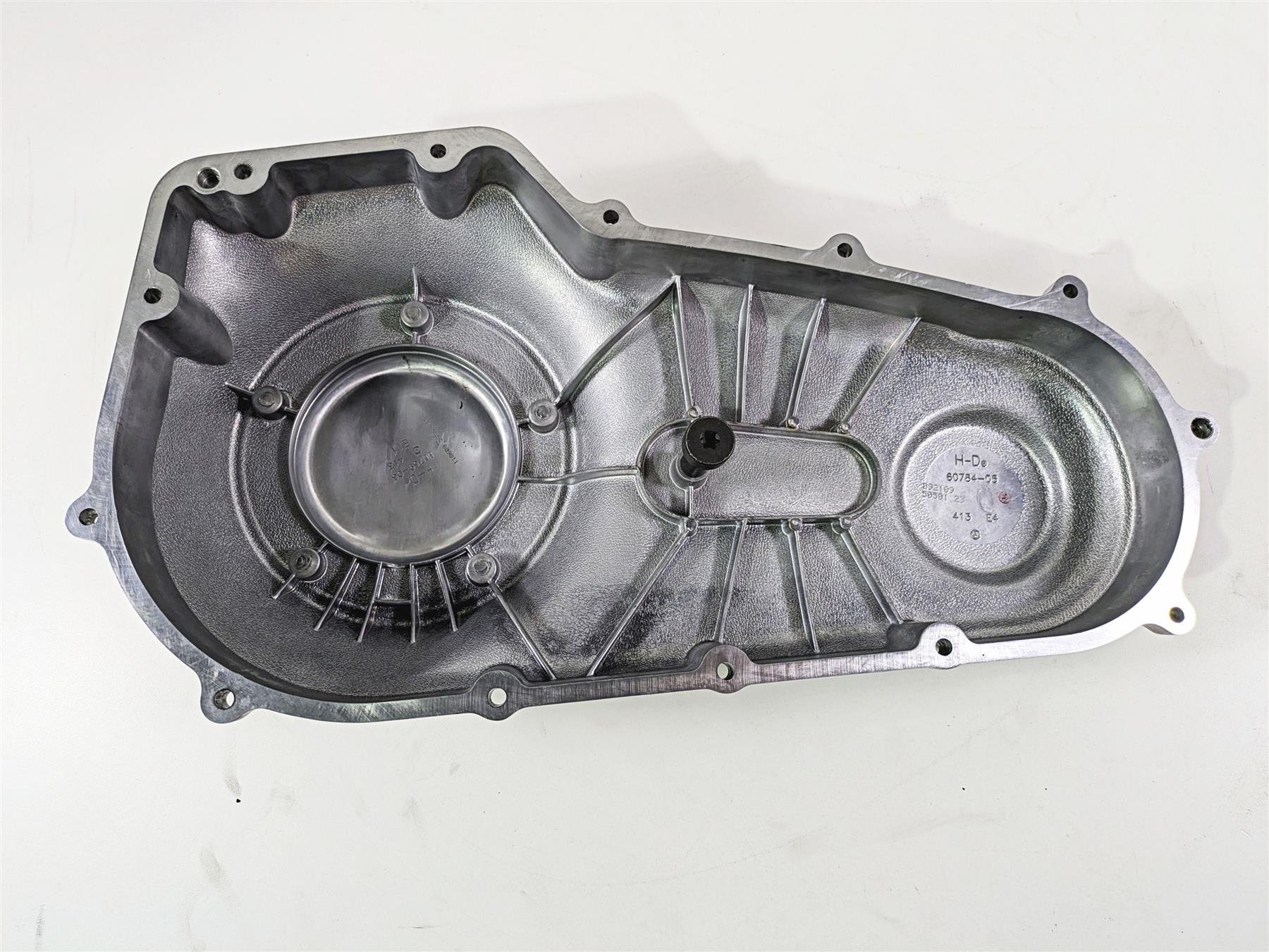 2009 Harley FLSTSB Cross Bones Outer Primary Clutch Cover 60784-06 {{ shop.shopifyCountryName }} - Mototech271