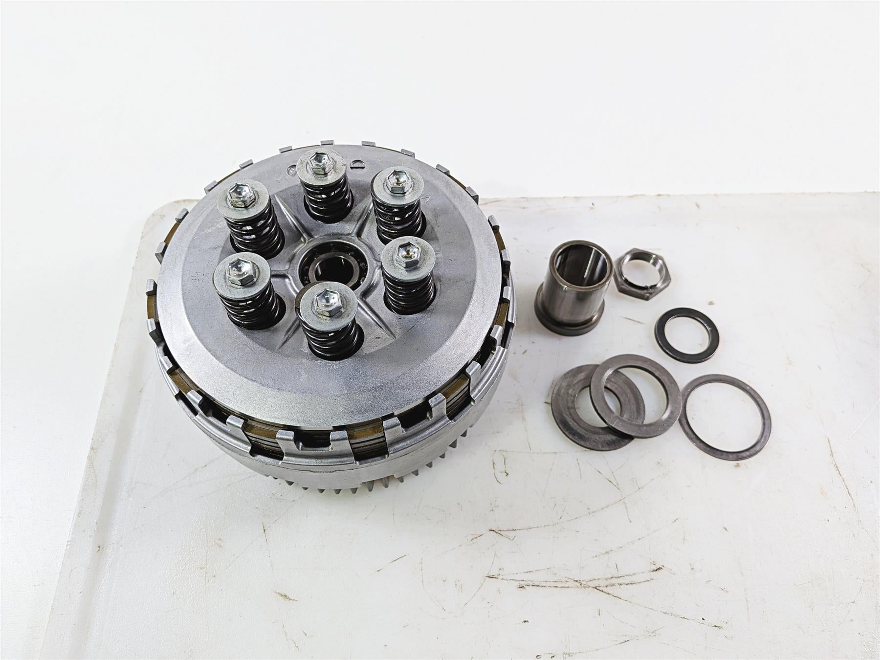 2010 Honda VT1300 CR Stateline Clutch Basket & Friction Disc Set 22100-MEA-670 {{ shop.shopifyCountryName }} - Mototech271