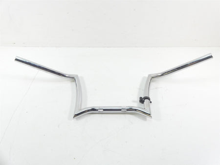 2003 Honda VTX1800R Aftermarket Handlebar Handle Z-Bar Chrome Steering {{ shop.shopifyCountryName }} - Mototech271