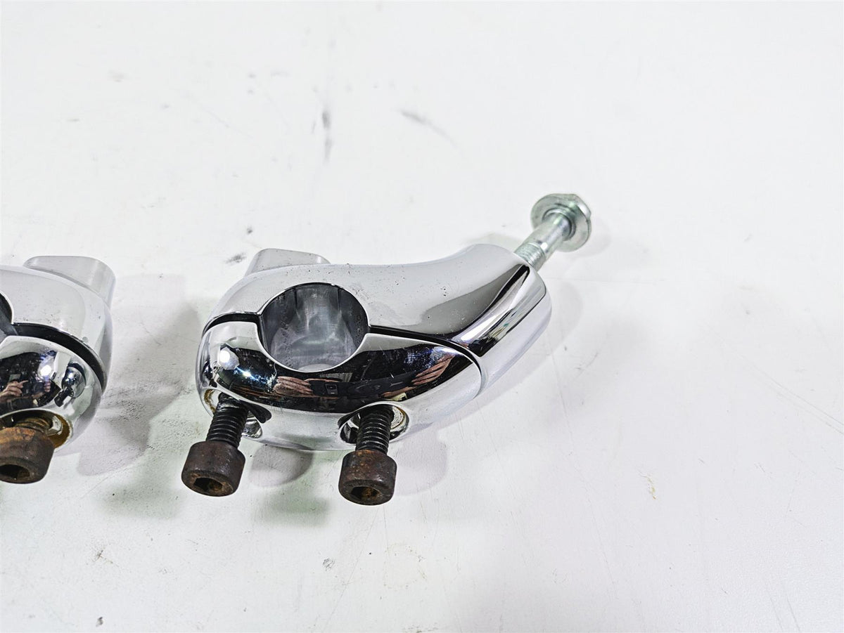 2006 Harley VRSCR Street V-Rod Handlebar Riser Mount Set 55945-06 55995-06 {{ shop.shopifyCountryName }} - Mototech271