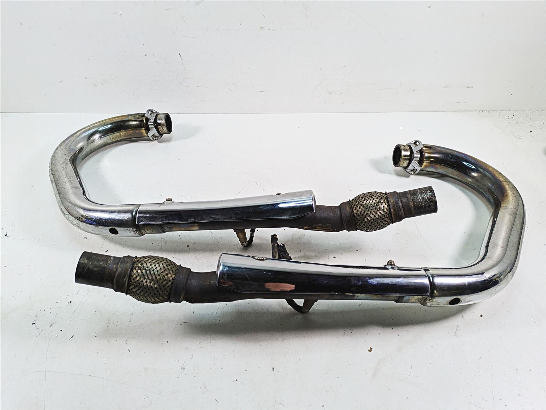 2014 Moto Guzzi California 1400 T Exhaust Header Pipe Set - Read 2B00014 {{ shop.shopifyCountryName }} - Mototech271