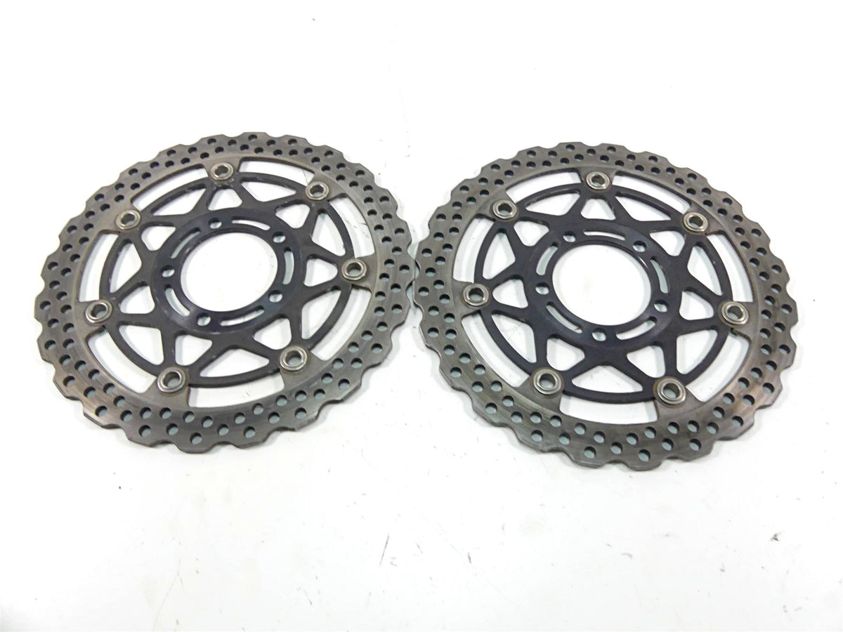 2010 Kawasaki ZX1400 ZX14 R Ninja Front Brake Rotor Disc Set 41080-0102-5C {{ shop.shopifyCountryName }} - Mototech271