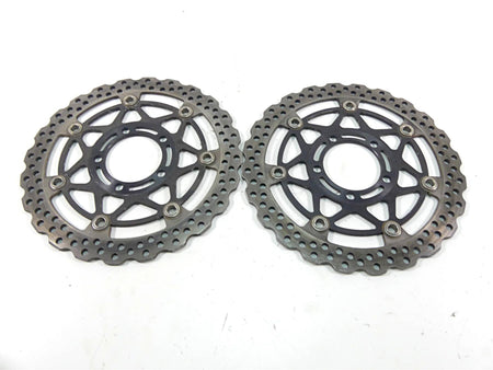 2010 Kawasaki ZX1400 ZX14 R Ninja Front Brake Rotor Disc Set 41080-0102-5C {{ shop.shopifyCountryName }} - Mototech271