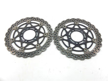 Load image into Gallery viewer, 2010 Kawasaki ZX1400 ZX14 R Ninja Front Brake Rotor Disc Set 41080-0102-5C
