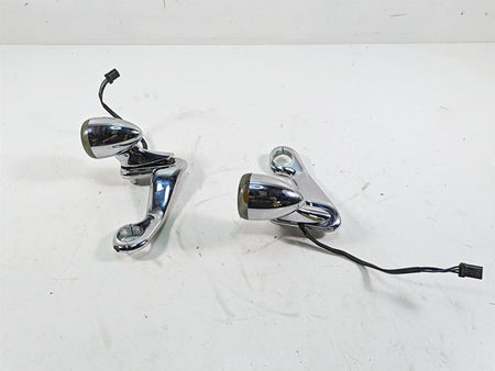 2011 Harley Touring FLTRU Road Glide Front Blinker Turn Signal Set 58460-10 {{ shop.shopifyCountryName }} - Mototech271