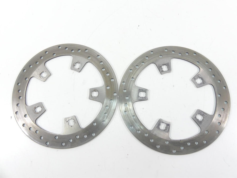 2013 Harley Touring FLHTP Electra Glide Front Brake Disc Rotor Set 41500017 {{ shop.shopifyCountryName }} - Mototech271