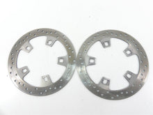 Load image into Gallery viewer, 2013 Harley Touring FLHTP Electra Glide Front Brake Disc Rotor Set 41500017 | Mototech271
