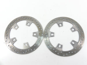 2013 Harley Touring FLHTP Electra Glide Front Brake Disc Rotor Set 41500017 | Mototech271