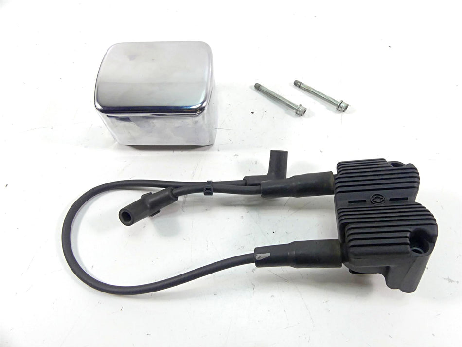 2002 Harley FLSTCI Softail Heritage Ignition Coil & Chrome Cover 31743-01 {{ shop.shopifyCountryName }} - Mototech271