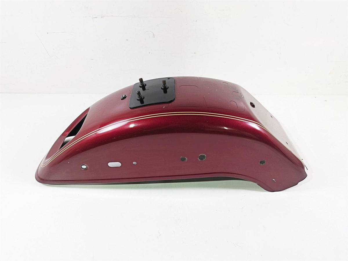 2004 Harley Softail FXSTDI Deuce Rear Fender Lava Red Sunglo & Stripe 59759-00 {{ shop.shopifyCountryName }} - Mototech271
