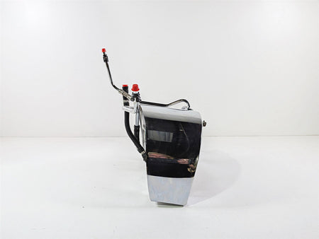 2005 Harley Softail FLSTFSE CVO Fat Boy Chrome Oil Tank & Lines 62498-00A-Mototech271