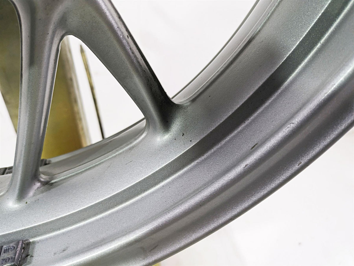 2014 BMW R1200 RT RTW K52 Straight 17x3.5 Front Wheel Rim 36318538086 {{ shop.shopifyCountryName }} - Mototech271