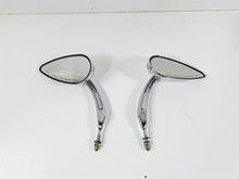 Load image into Gallery viewer, 2007 Harley Sportster XL1200 C Willie G Skull Teardrop Mirrors 91315-04
