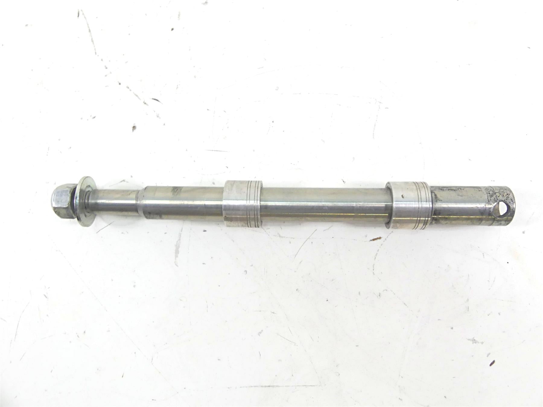 2008 Harley Touring FLHX Street Glide Straight Front Axle Wheel Spindle 41547-07 {{ shop.shopifyCountryName }} - Mototech271