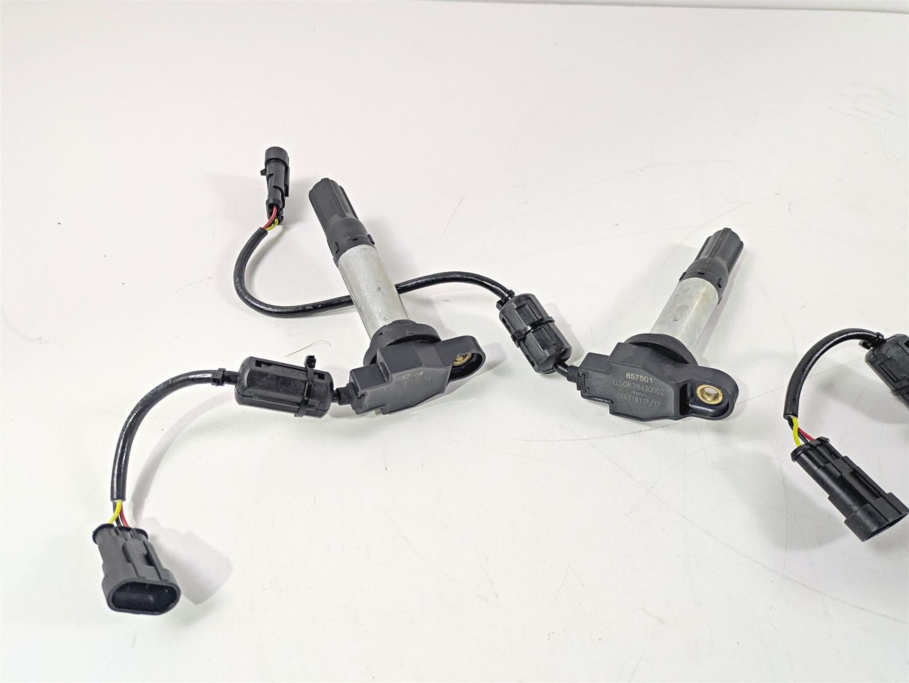 2017 Aprilia RSV 1100 Tuono V4 Factory Eldor Ignition Coil Set 857084 857501 {{ shop.shopifyCountryName }} - Mototech271