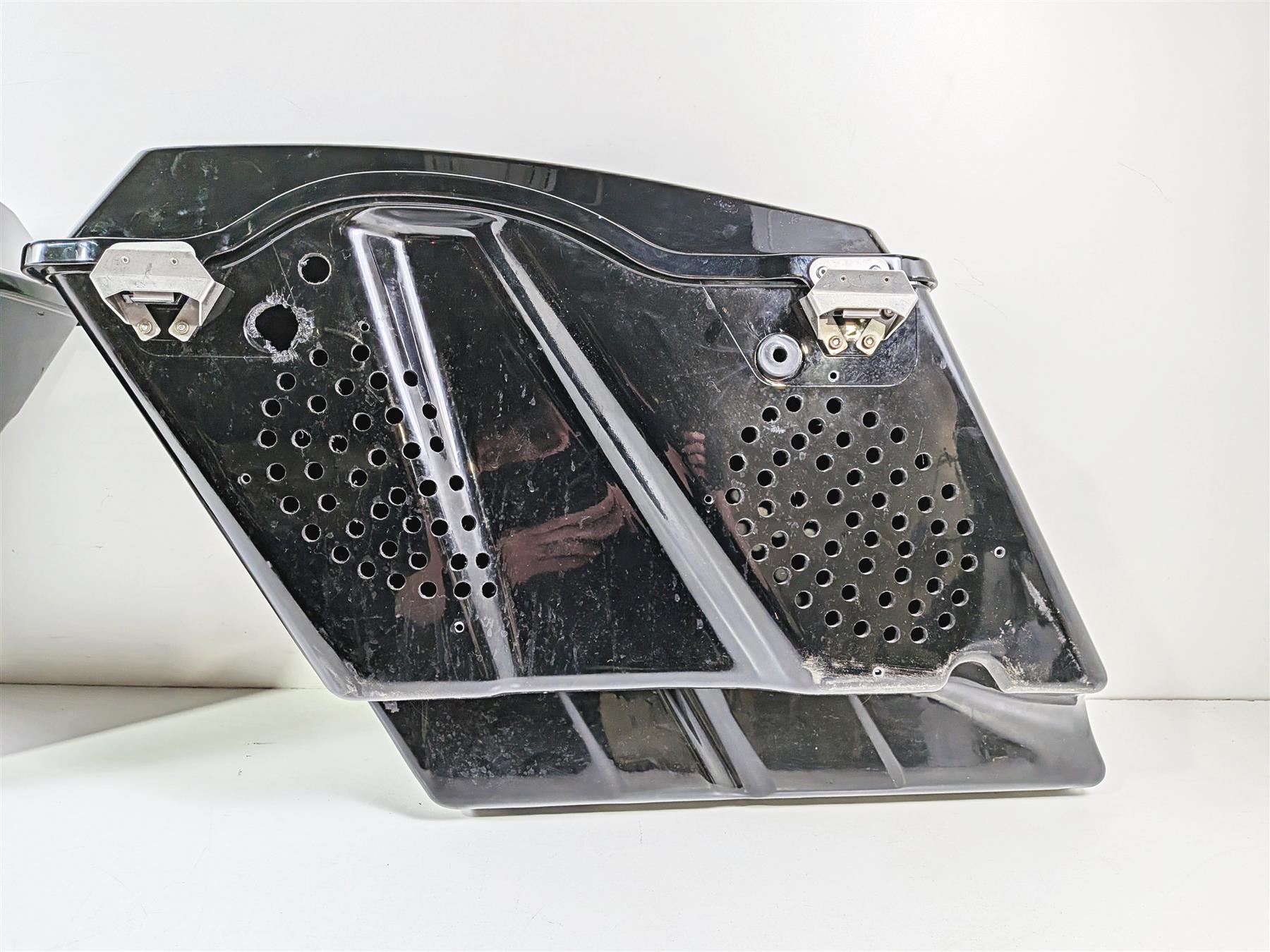 2017 Harley Touring FLHXS Street Glide Stretched Aftermarket Saddlebag Saddle Bag Set {{ shop.shopifyCountryName }} - Mototech271