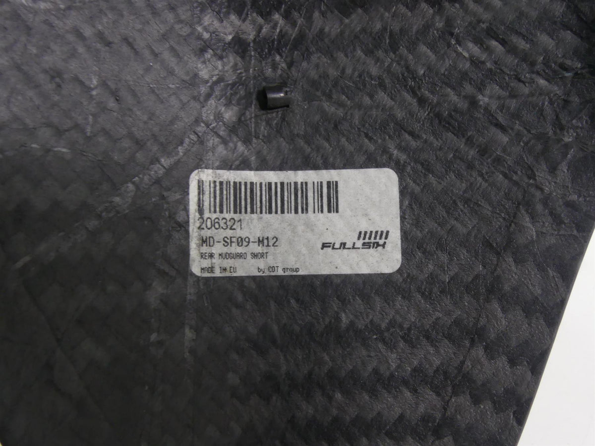2010 Ducati Streetfighter 1098 S Fullsix Carbon Matt Rear Fender MD-SF09-M12 {{ shop.shopifyCountryName }} - Mototech271
