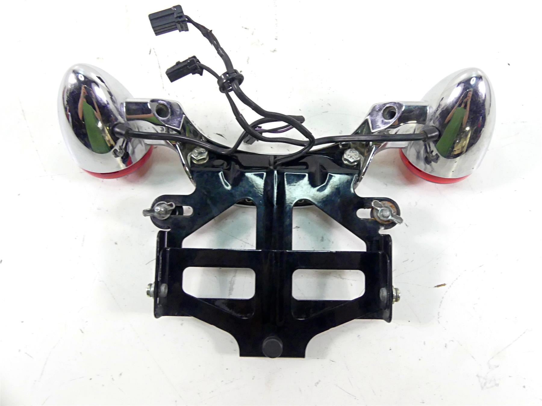2008 Harley Touring FLHX Street Glide Rear Blinker Bar Plate Holder Set 68629-05 {{ shop.shopifyCountryName }} - Mototech271
