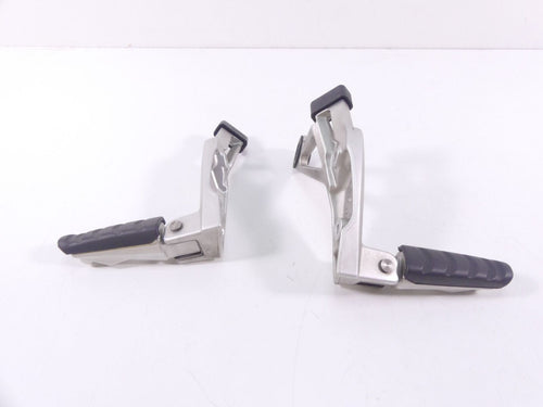 2008 BMW R1200R K27 Rear Passenger Pillion Footpeg Set 46717688780 46717693113 | Mototech271
