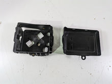 Load image into Gallery viewer, 2015 Harley FXDL Dyna Low Rider Battery Tray &amp; Black Cover 70379-06B
