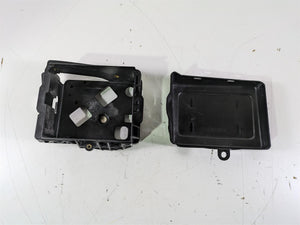 2015 Harley FXDL Dyna Low Rider Battery Tray & Black Cover 70379-06B