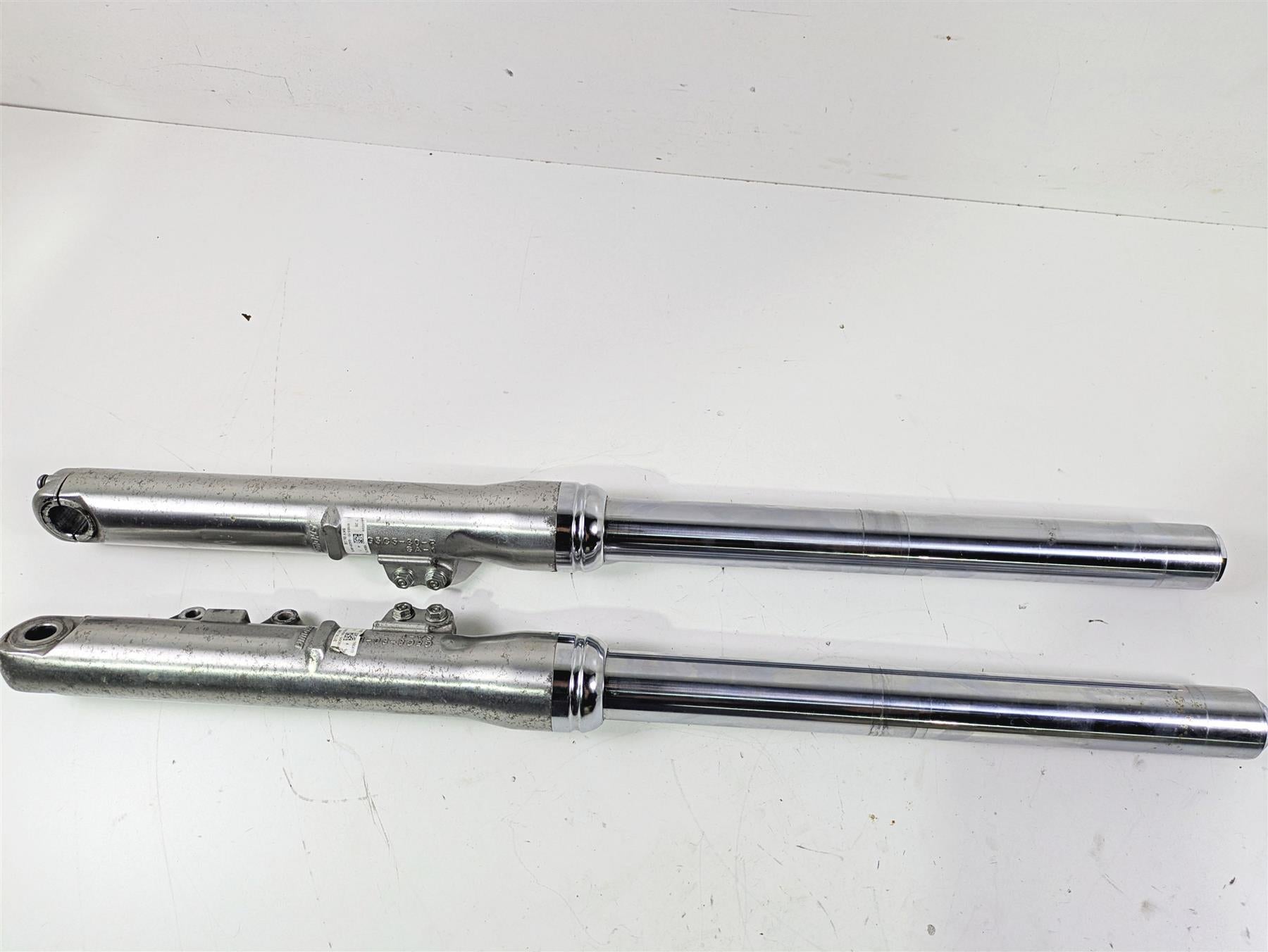 2016 Harley FXDWG Dyna Wide Glide Straight Front Fork Leg Set 49mm 48803-10 {{ shop.shopifyCountryName }} - Mototech271