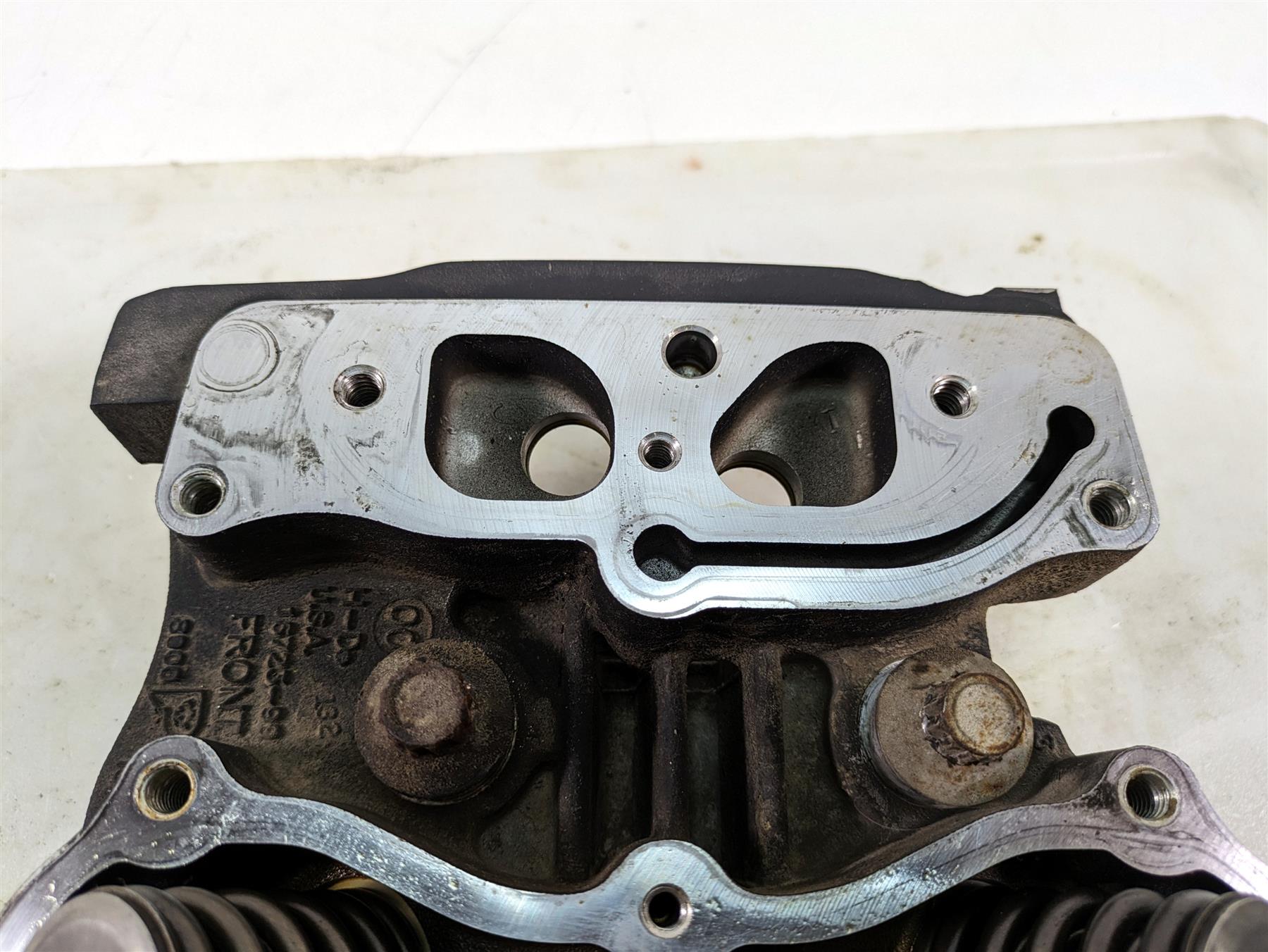 2000 Harley Dyna FXDL Low Rider Front Cylinder Head 88ci -Fin Damage 16723-99 {{ shop.shopifyCountryName }} - Mototech271