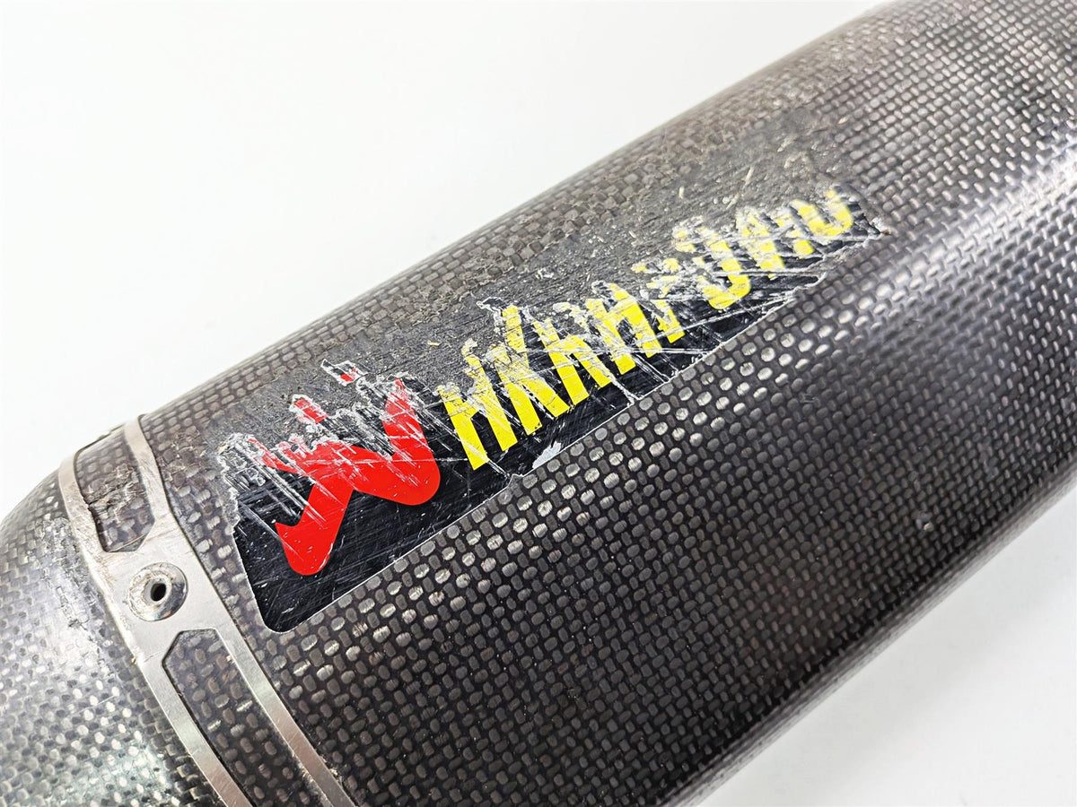 2016 BMW S1000RR K46 Damaged Akrapovic Carbon Fiber Exhaust Pipe Muffler M-HR045-Mototech271