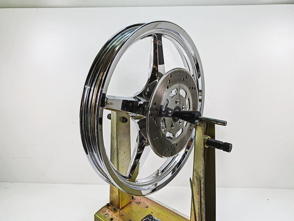 2006 Harley Softail FXSTSI Springer Front Wheel Rim Thunderstar 21x2.15 43975-07 {{ shop.shopifyCountryName }} - Mototech271